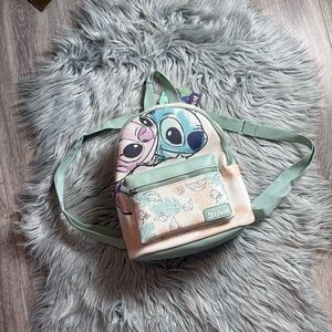 Disney x Bioworld Stitch & Angel mini backpack